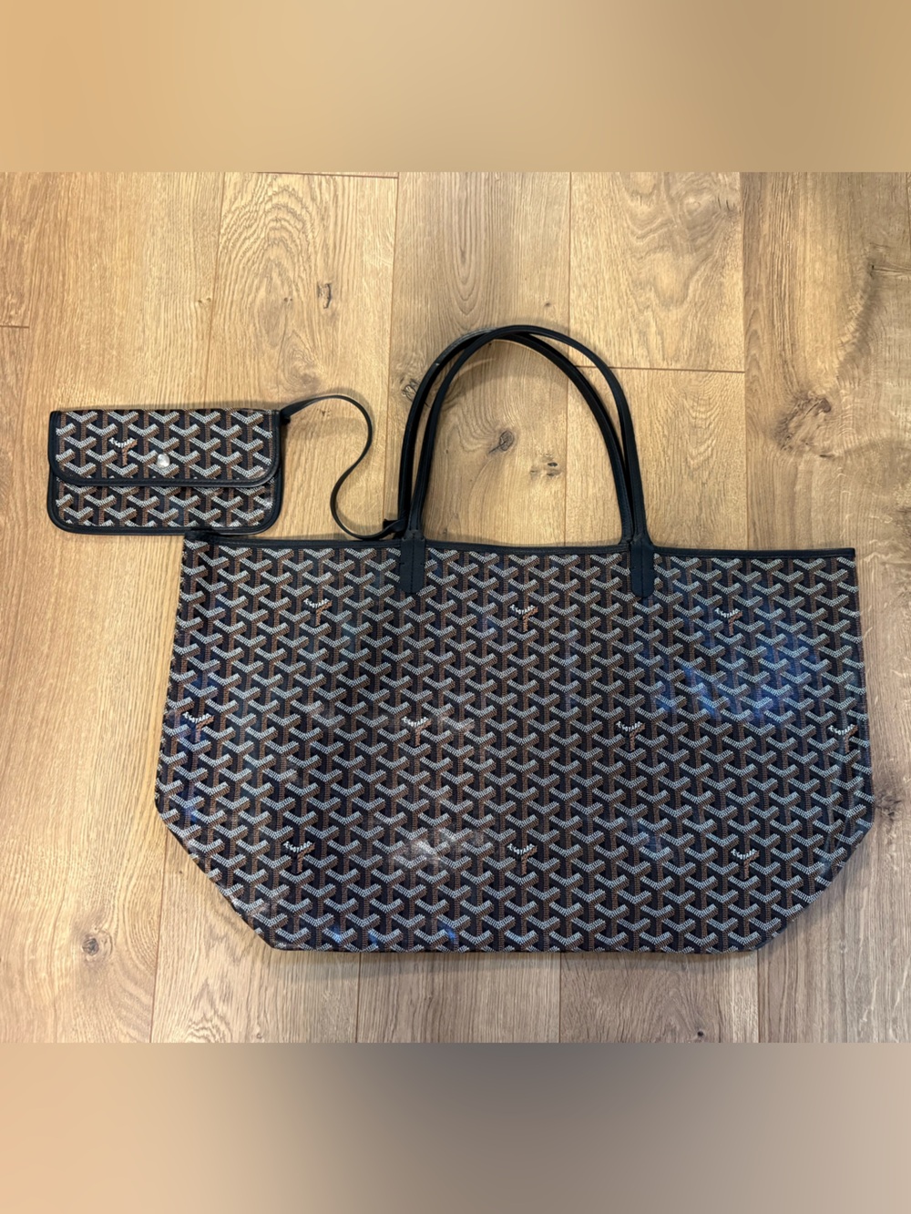 Goyard St. Louis GM Tote Black